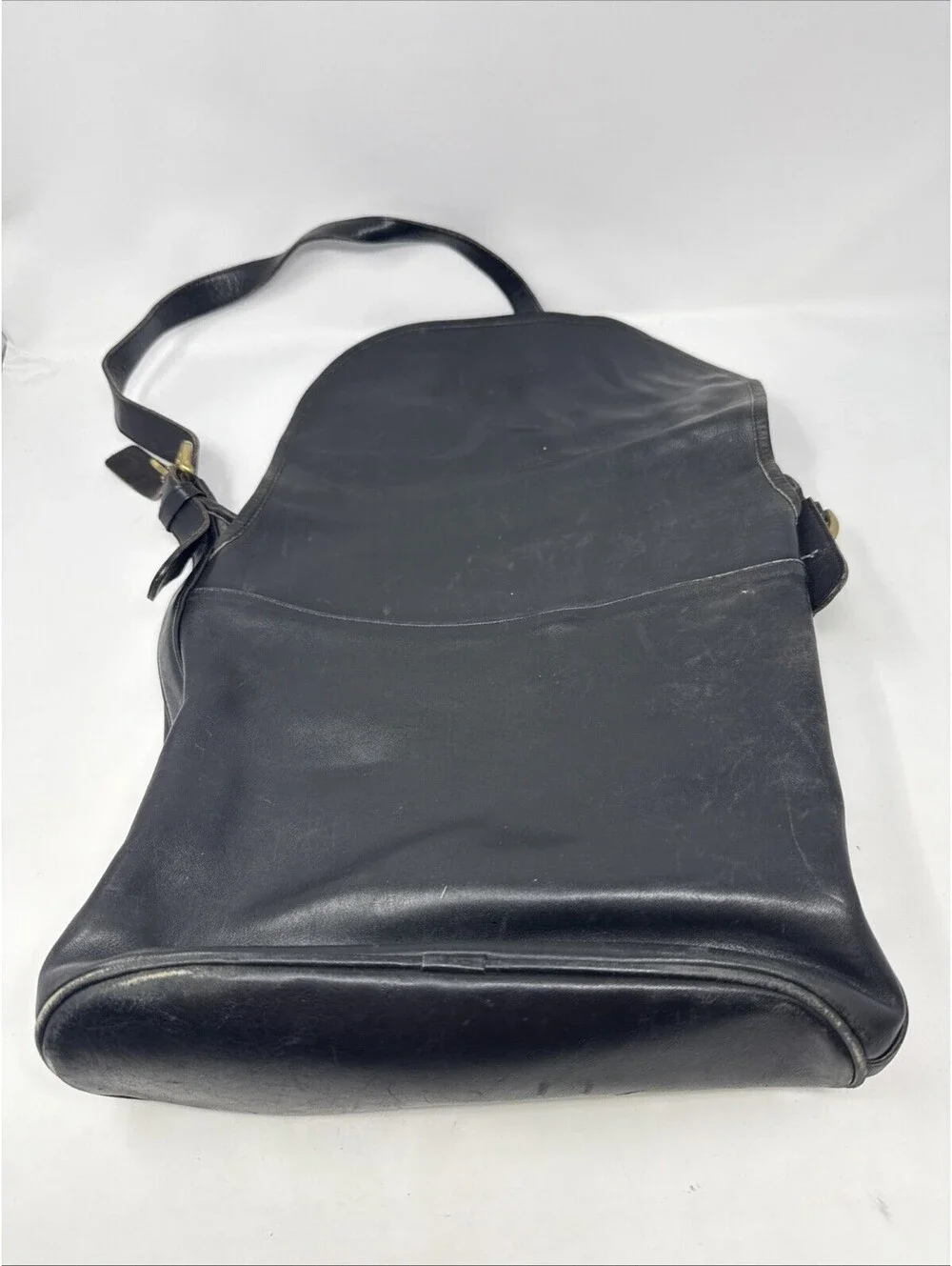 Vintage Coach Whitney Bag 4115 Black USA 1990s Large Lightweight Collection